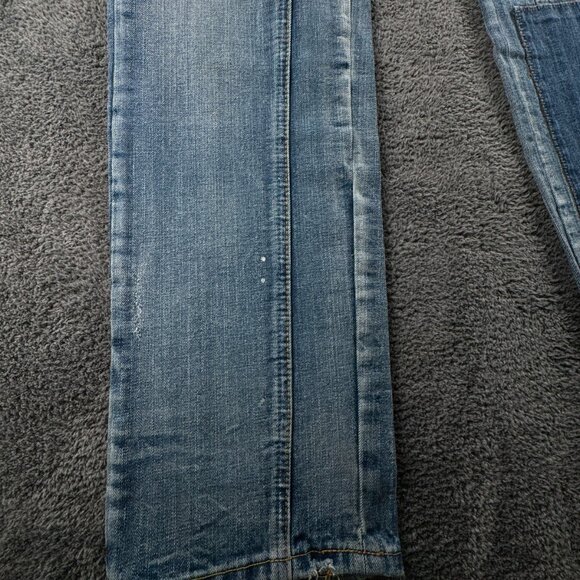 Dsquared 2 Made In Italy Blue Denim Jeans Men Size 52 Designer Button Fly Logo - Picture 5 of 16